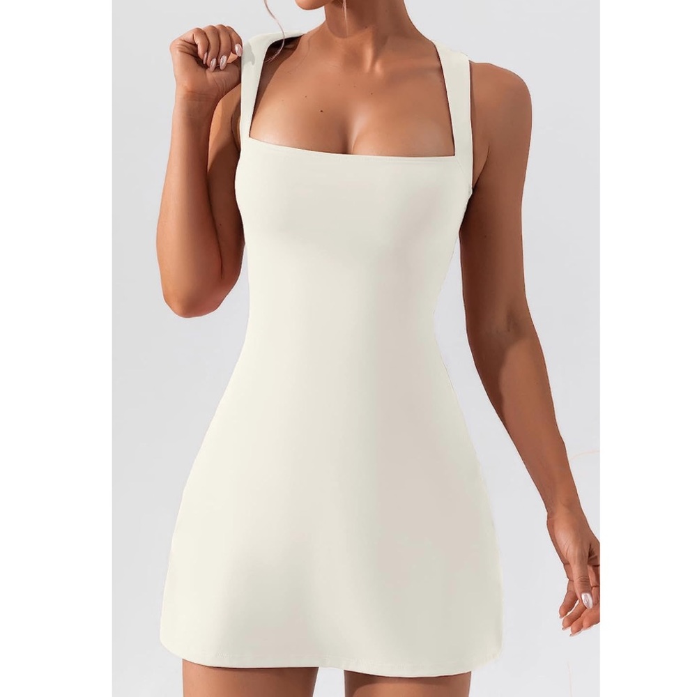 Square Neck Bodice Dress